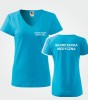 Koszulka V-neck Damska Sekretarka Medyczna 180g - Dream