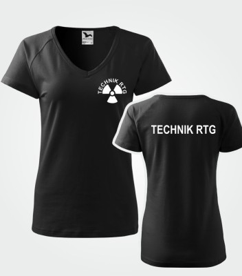 Koszulka V-neck Damska Technik RTG 180g - Dream