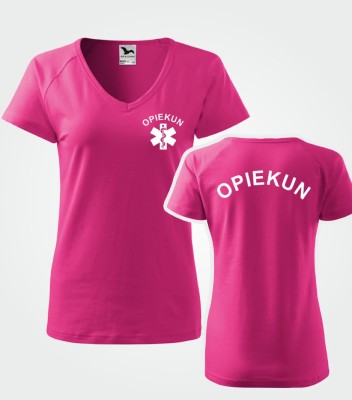 Koszulka V-neck Damska Opiekun 180g - Dream