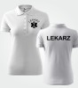 Koszulka Polo Damska Lekarz 200g - Pique