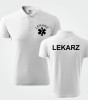 Koszulka Polo Męska Lekarz 200g - Pique