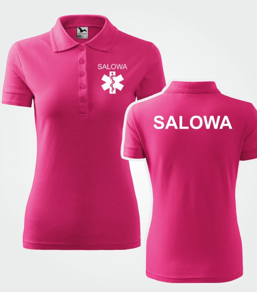 Koszulka Polo Damska Salowa 200g - Pique