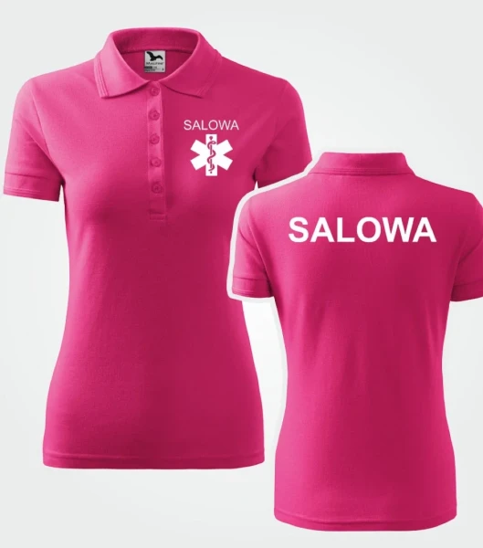 Koszulka Polo Damska Salowa 200g - Pique