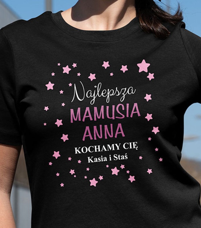 Koszulka Na Dzień Mamy z Imieniem