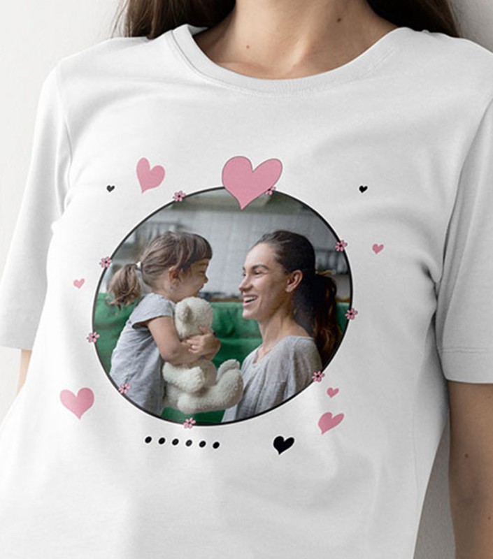 Koszulka Na Dzień Mamy Ze Zdjęciem