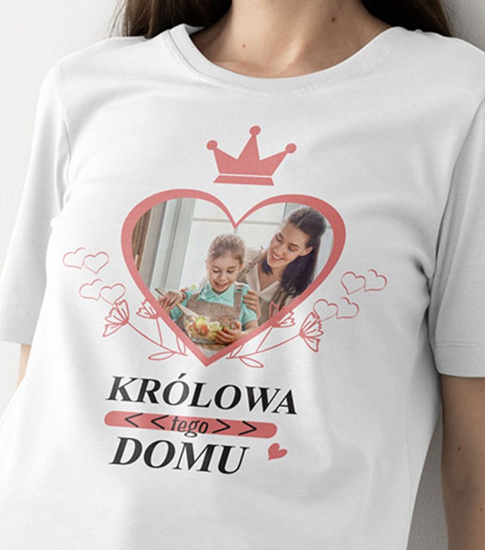 Koszulka Na Dzień Mamy Ze Zdjęciem