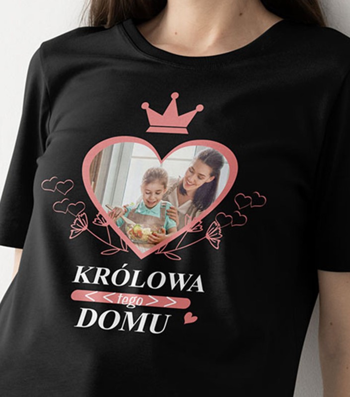 Koszulka Na Dzień Mamy Ze Zdjęciem
