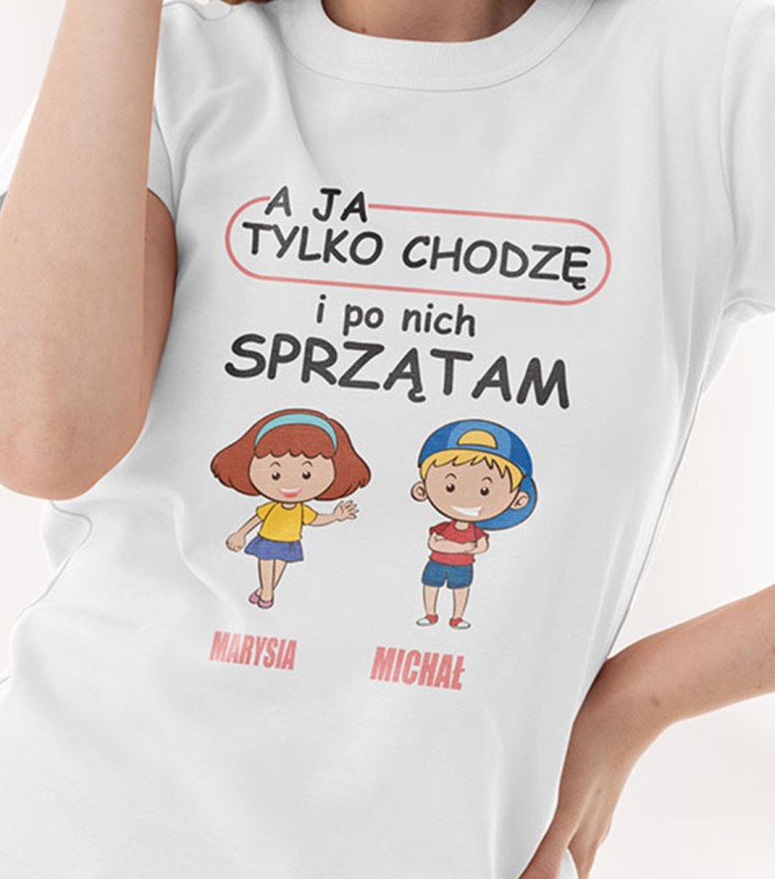 Koszulka Na Dzień Mamy Z Imionami