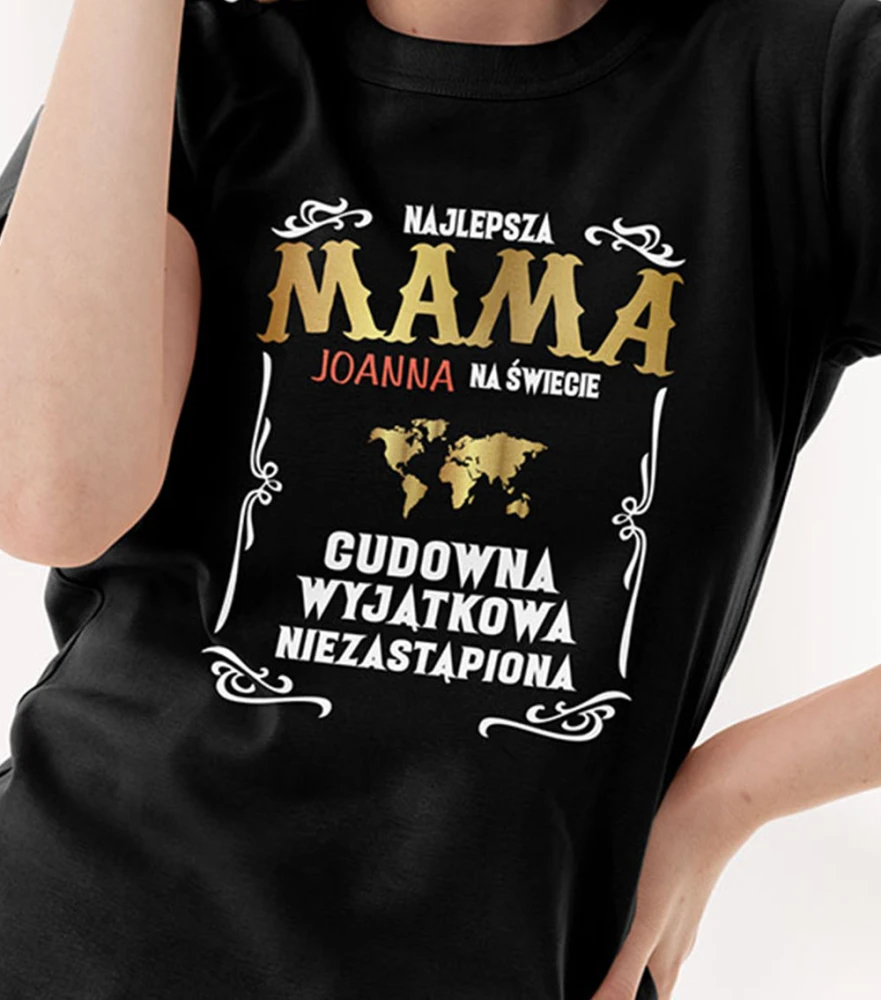 Koszulka Na Dzień Mamy Z Imieniem