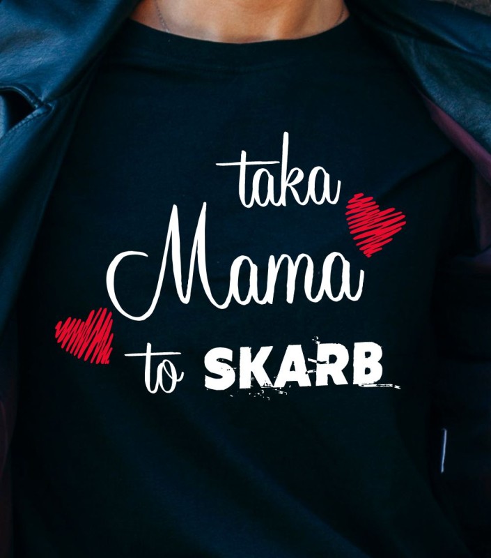 Koszulka Damska Taka Mama To Skarb - Dzień Mamy