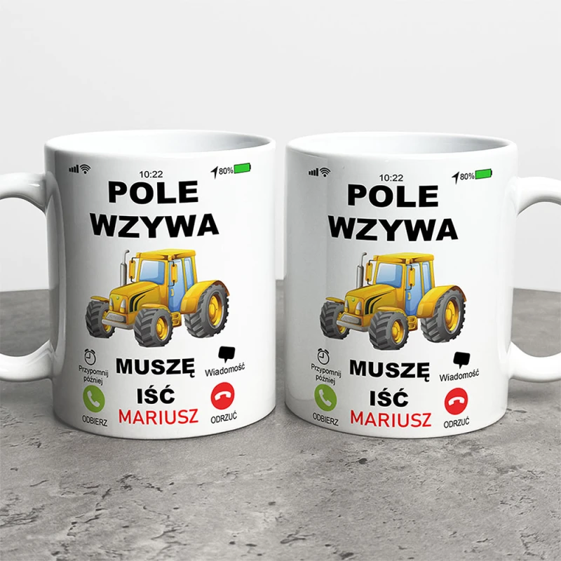 Kubek Pole Wzywa Muszę Iść