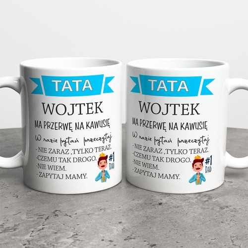 Kubek Na Dzień Taty  Z Imieniem   