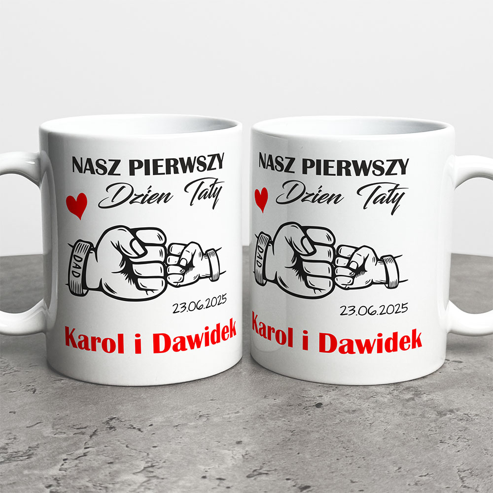 Kubek Na Dzień Taty Z Imionami