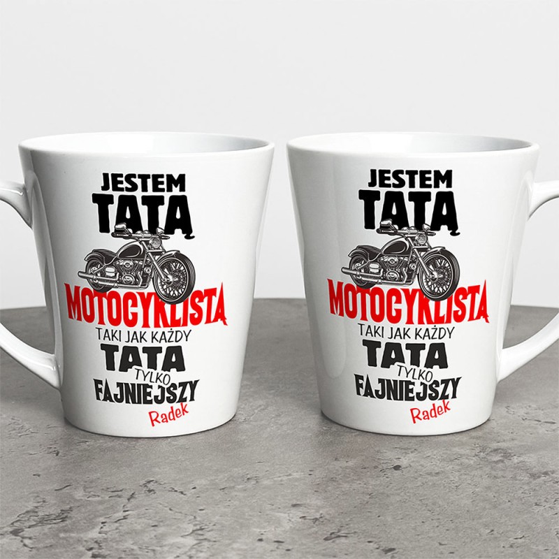 Kubek Latte Na Dzień Taty Z Imieniem