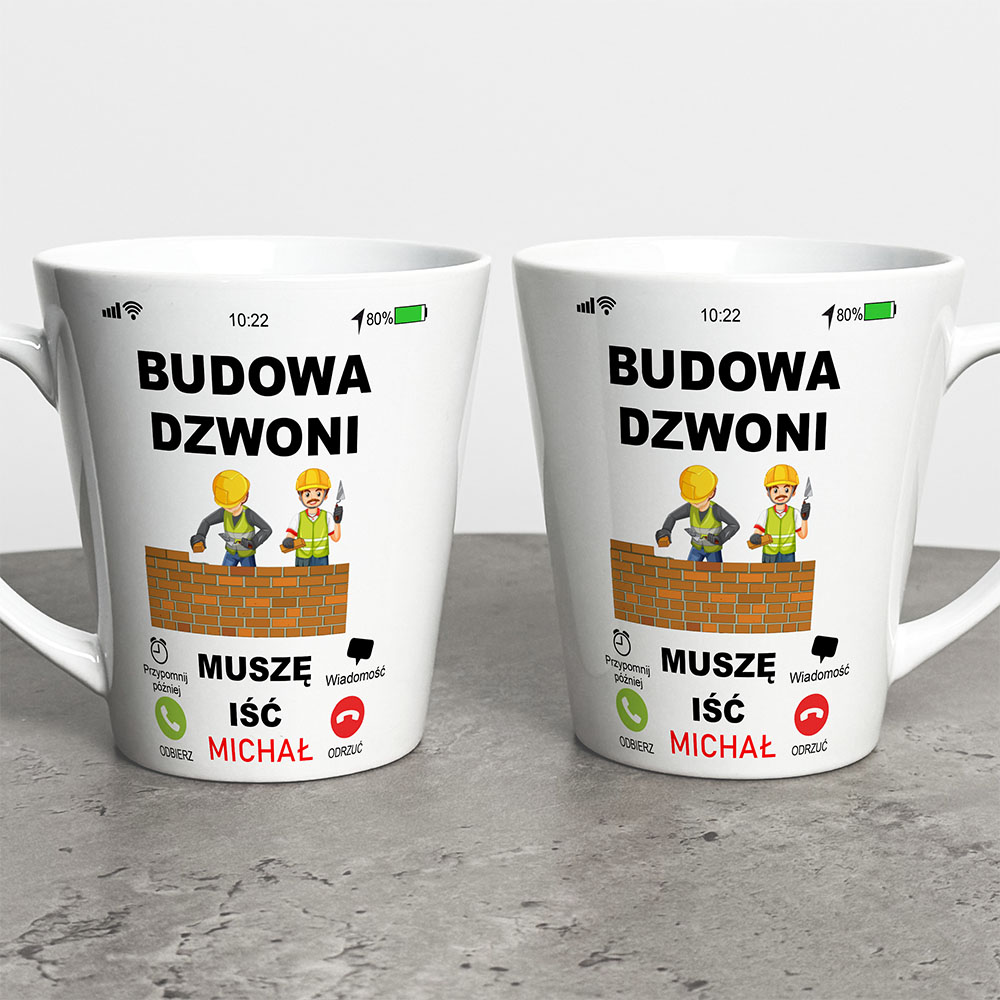 Kubek Latte Na Dzień Taty Z Imieniem