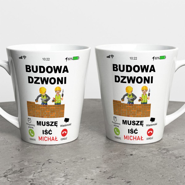 Kubek Latte Na Dzień Taty Z Imieniem