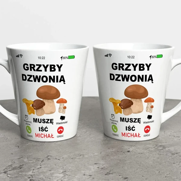 Kubek Latte Na Dzień Taty Z Imieniem