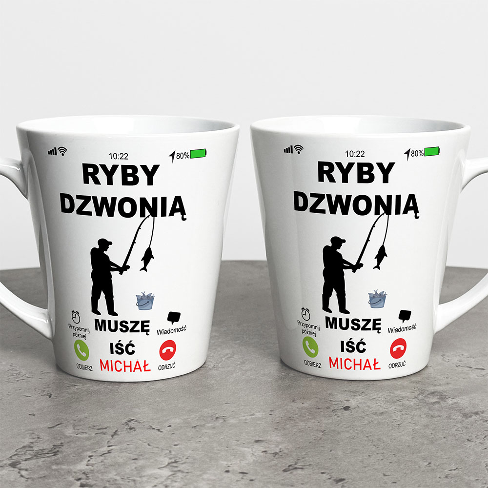 Kubek Latte Na Dzień Taty Z Imieniem