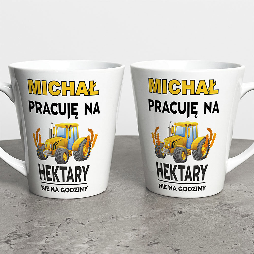 Kubek Latte Na Dzień Taty Z Imieniem