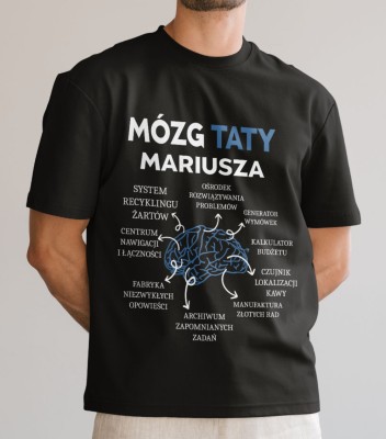 Koszulka Na Dzień Taty Mózg