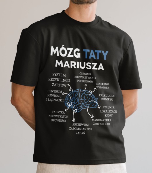 Koszulka Na Dzień Taty Z Imieniem