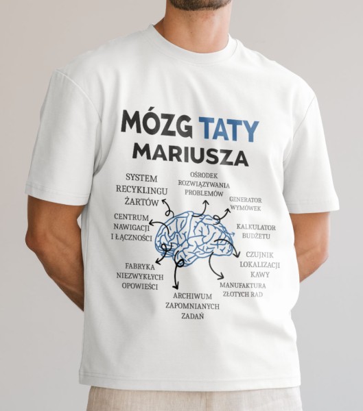 Koszulka Na Dzień Taty Z Imieniem