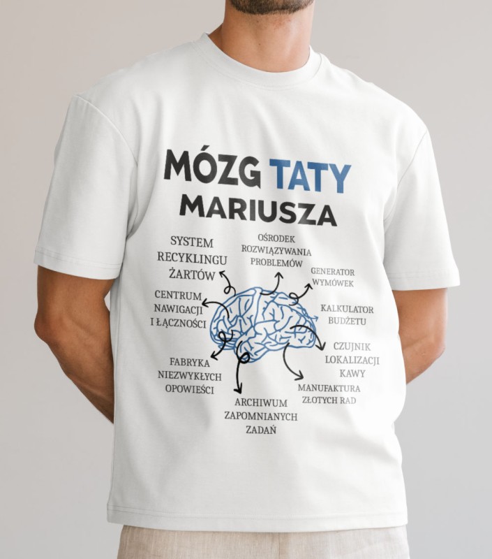 Koszulka Na Dzień Taty Z Imieniem