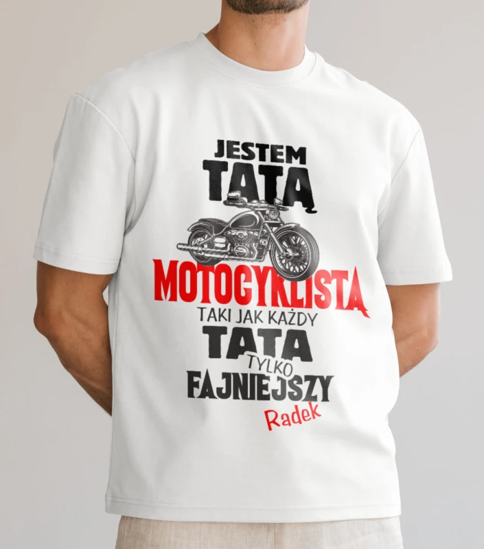 Koszulka Dla Taty Motocyklista