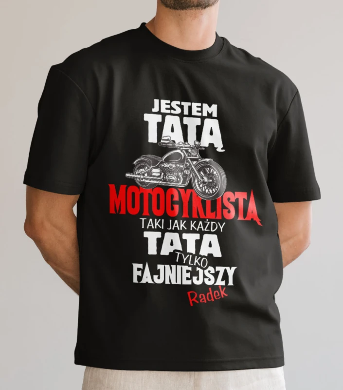 Koszulka Dla Taty Motocyklista