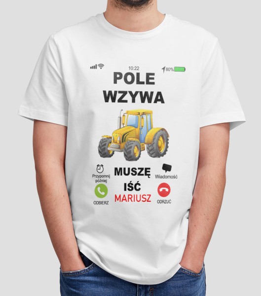 Koszulka Na Dzień Taty Z Imieniem