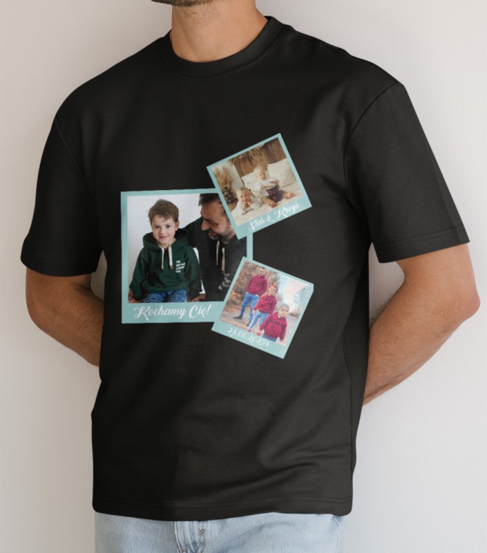 Koszulka Na Dzień Taty Ze Zdjęciami