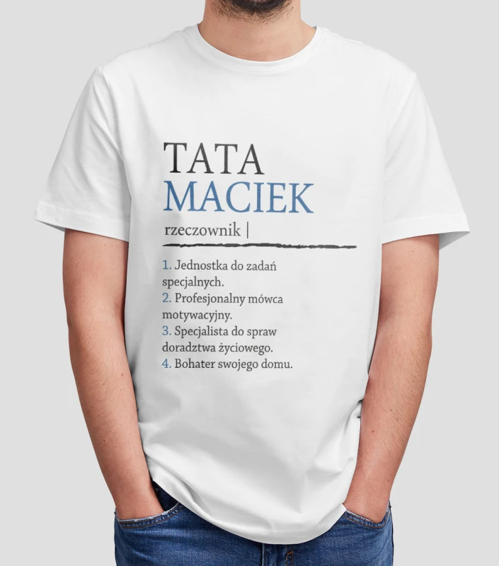 Koszulka Dla Taty Jednostka Do Zadań Specjalnych