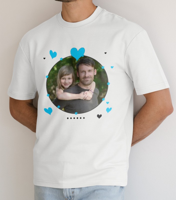 Koszulka Na Dzień Taty Ze Zdjęciem