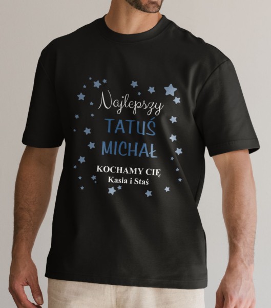 Koszulka Na Dzień Taty Z Imionami