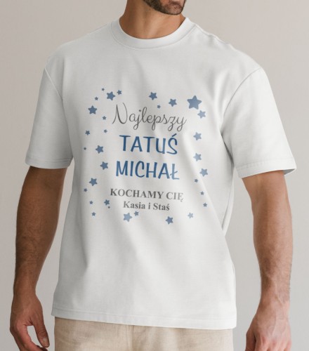 Koszulka Na Dzień Taty Z Imionami