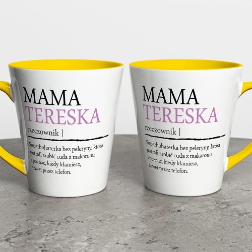 Kubek Latte Na Dzień Mamy Z Imieniem