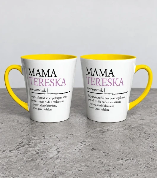 Kubek Latte Na Dzień Mamy Superbohaterka Bez Peleryny – miniatura 1000 × 1134