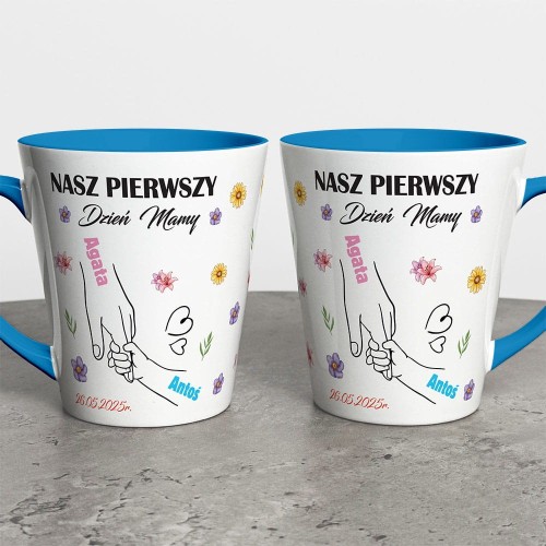 Kubek Latte Na Pierwszy Dzień Mamy Z Imionami