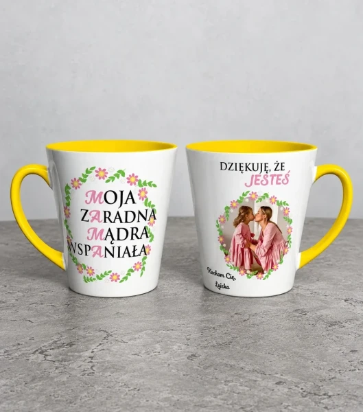 Kubek Latte Na Dzień Mamy Dziękuję Że Jesteś – miniatura 1000 × 1134