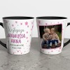 Kubek Latte Na Dzień Mamy Ze Zdjęciem i Imieniem