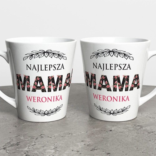 Kubek Latte Na Dzień Mamy Z Imieniem