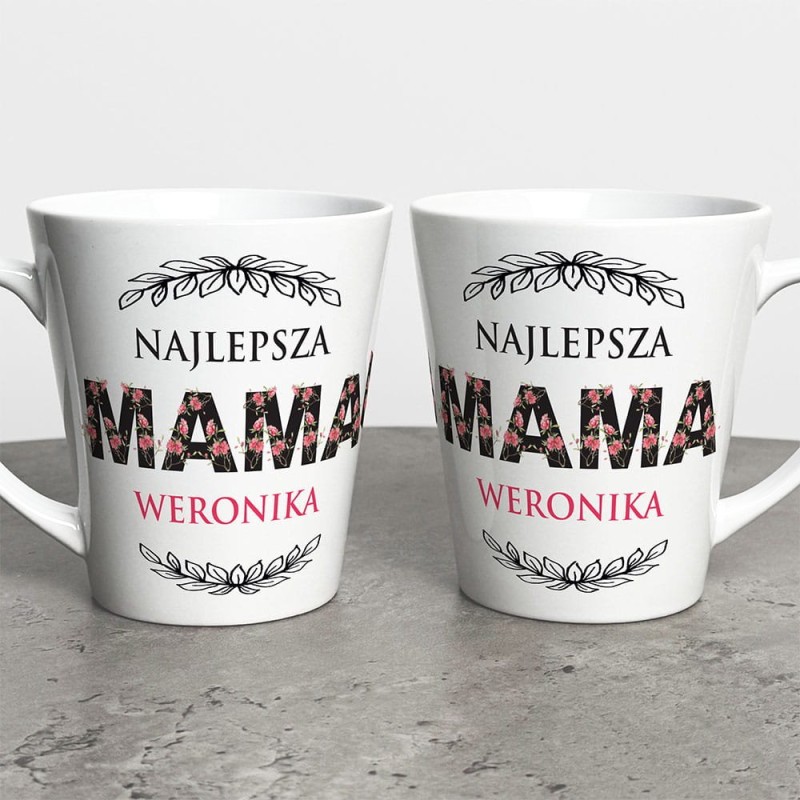 Kubek Latte Na Dzień Mamy Z Imieniem