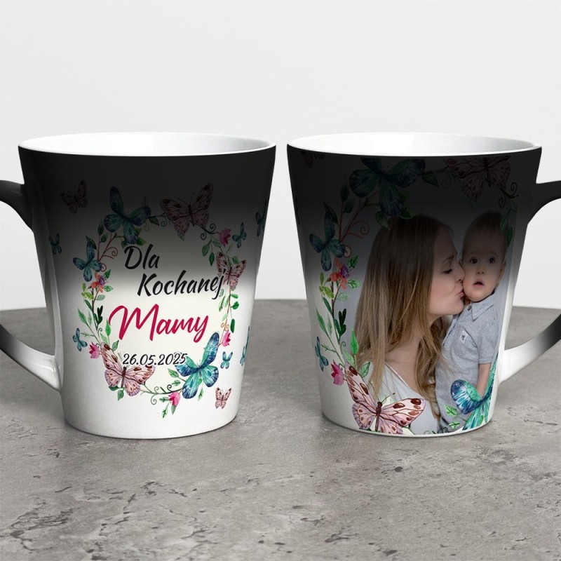 Kubek Latte Na Dzień Mamy Ze Zdjęciem