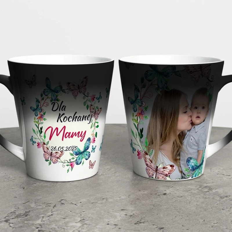 Kubek Latte Na Dzień Mamy Ze Zdjęciem