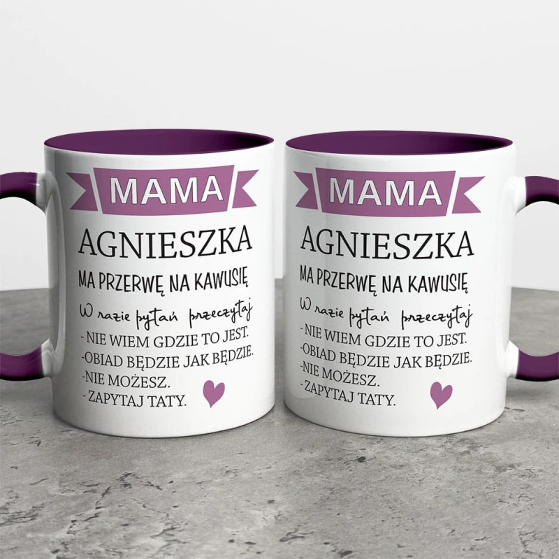 Kubek Na Dzień Mamy Z Imieniem
