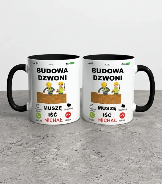 Kubek Budowa Dzwoni Muszę Iść – miniatura 1000 × 1134