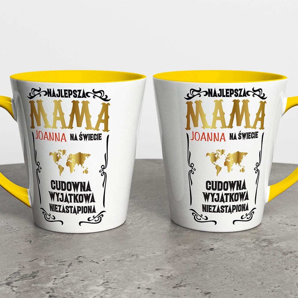 Kubek Latte Na Dzień Mamy Z Imieniem