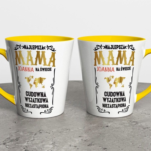 Kubek Latte Na Dzień Mamy Z Imieniem