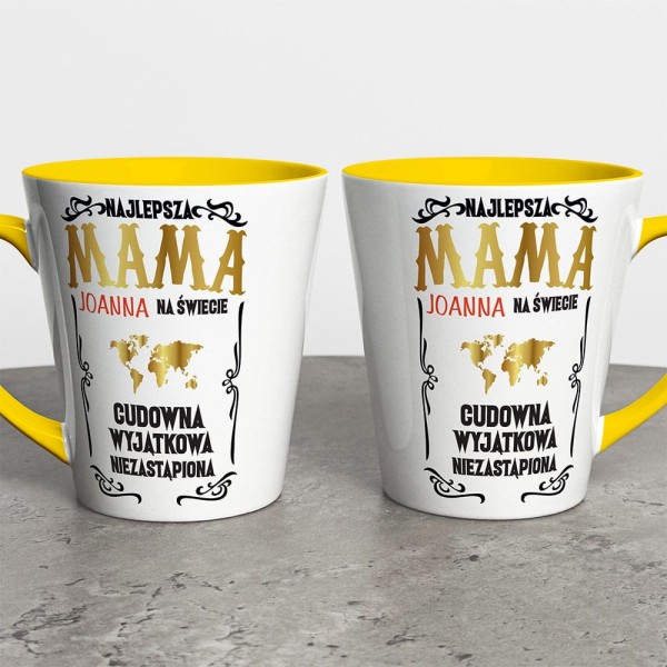 Kubek Latte Na Dzień Mamy Z Imieniem