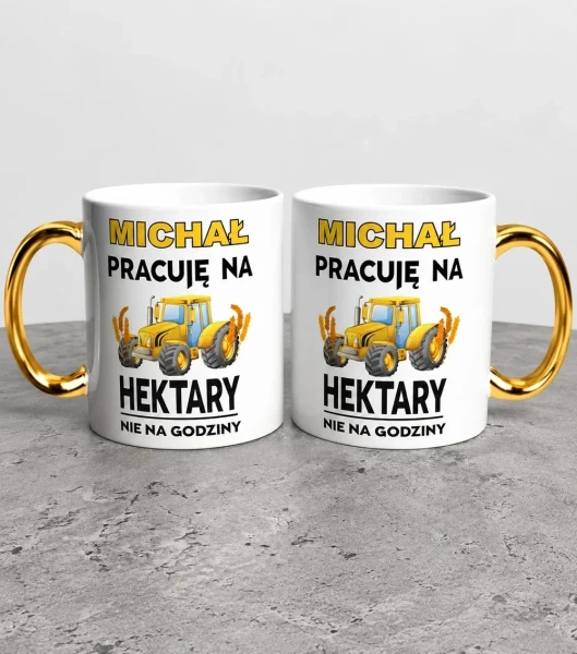 Kubek  Pracuję Na Hektary Nie Na Godziny  – miniatura 1000 × 1134